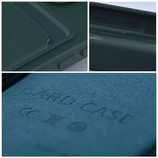 Etui futerał CARD CASE do SAMSUNG GALAXY S24 Plus zielony - Pozostałe akcesoria do telefonów - miniaturka - grafika 2