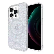 Etui i futerały do telefonów - Etui CASE-MATE Twinkle MagSafe do Apple iPhone 15 Pro Srebrny - miniaturka - grafika 1