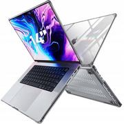 Torby na laptopy - SUPCASE UNICORN BEETLE CLEAR MACBOOK PRO 14 2021-2022 BLACK - miniaturka - grafika 1