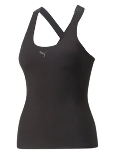 Puma Top sportowy "Flawless Sculpt Built-In" w kolorze czarnym - Koszulki sportowe damskie - miniaturka - grafika 1