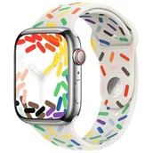Akcesoria do smartwatchy - Pasek wymienny Apple 45mm Pride Edition sportovní - M/L (MUQ43ZM/A) - miniaturka - grafika 1