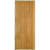 Drzwi wewnętrzne - Drzwi harmonijkowe st2 81 x 201,5 cm jasny dąb - miniaturka - grafika 1