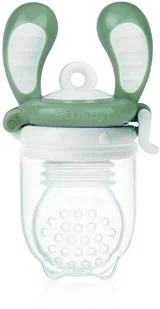 New! Special offer! Kidsme Food Feeder baby feeding device for solid foods large Grey from 6 months 160337GR - Akcesoria do karmienia - miniaturka - grafika 1