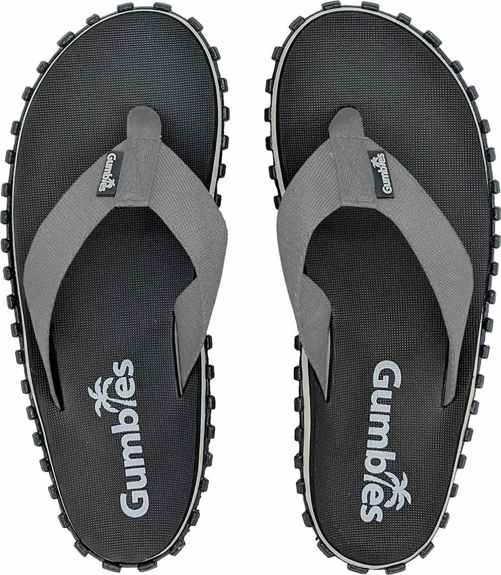 Japonki męskie Gumbies Gumbies japonki unisex Duckbill Flip Flops - czarno-szare 50