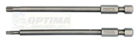 Bity - YATO Końcówki wkrętakowe 1/4, 2 szt - torx security: t10x100mm; t25x100mm YT-049 (YT-0490) - miniaturka - grafika 1