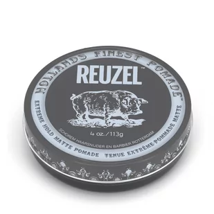 Reuzel Extreme Hold Matte pomade matowa pomada stylizacja włosów dla panów 113g bardzo mocne utrwalenie, nie obciąża - Kosmetyki do stylizacji włosów - miniaturka - grafika 1