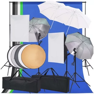 Zestaw studyjny VIDAXL - Tła fotograficzne - miniaturka - grafika 1