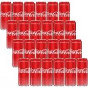 Napoje gazowane - Coca-Cola Napój gazowany o smaku cola Zestaw 24 x 330 ml - miniaturka - grafika 1
