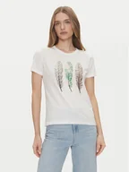 Koszulki i topy damskie - JDY T-Shirt Michigan 15311702 Biały Regular Fit - miniaturka - grafika 1