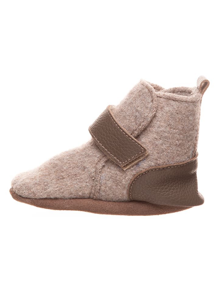 kitz-pichler Buty w kolorze beżowo-jasnobrązowym do raczkowania