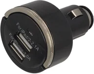 Ładowarki samochodowe - Asus IziGSM ładowarka samochodowa 2xUSB do Zenfone 4 Max ZC520KL 2xUSB - miniaturka - grafika 1