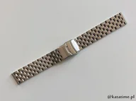 Akcesoria do zegarków - BRANSOLETKA DO ZEGARKA stalowa 20 mm regulowana teleskopy quick pins - miniaturka - grafika 1