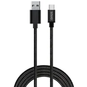 Kable USB - Savio Kabel USB USB typ C 2m - miniaturka - grafika 1