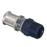 Łączniki, trójniki, kształtki - Wavin Złączka GZ K5 C/Z woda PN10 20/ 3/4" - miniaturka - grafika 1