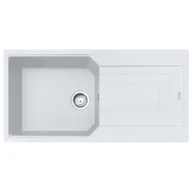 Zlewozmywaki - Franke Urban UBG 611-100 XL GSC Zlewozmywak granitowy jednokomorowy 100x50 cm biały polarny 114.0687.292 - miniaturka - grafika 1