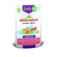 Mokra karma dla kotów - Almo Nature Orange Label Bio Kot - Wołowina I Kurczak Saszetka 70G - miniaturka - grafika 1