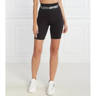 Plein Sport Spodenki kolarzówki | Regular Fit - Spodenki damskie - miniaturka - grafika 1
