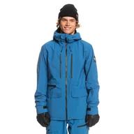 Kurtki narciarskie - Męska Kurtka ocieplana QUIKSILVER S CARLSON QUEST M SNJT BPCW EQYTJ03391-BPCW – Niebieski - miniaturka - grafika 1