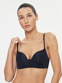 Biustonosze - Tommy Hilfiger Biustonosz push-up UW0UW02405 Granatowy - miniaturka - grafika 1