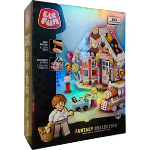 KLOCKI ELEFUN FANTASY COLLECTION CANDY HOUSE CUKIERKOWY DOMEK 1224 - Klocki - miniaturka - grafika 1