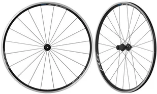 Shimano Shimano Road WH-RS100-CL Zestaw kół QR 133mm/QR 163mm, black 2020 Koła szosowe zestawy E-WHRS100FRCB - Koła rowerowe - miniaturka - grafika 1