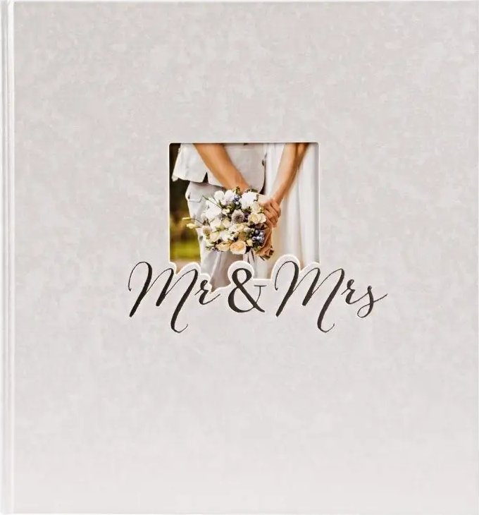 Goldbuch Album GOLDBUCH 08388 MR&MRS 30x31/60 pageswhite sheets|corner/splits [V]