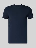 Koszulki męskie - T-shirt o kroju slim fit z mieszanki bawełny - miniaturka - grafika 1