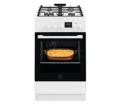 Kuchenki gazowo-elektryczne - Electrolux 500 LKK540222W - miniaturka - grafika 1