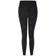 Spodnie sportowe damskie - Damskie legginsy Dare 2b Influential Leging Rozmiar: L / Kolor: czarny/niebieski - miniaturka - grafika 1