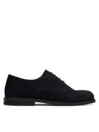 Półbuty męskie - Calvin Klein Półbuty Ess Rubber Derby Su HM0HM01928 Czarny - miniaturka - grafika 1
