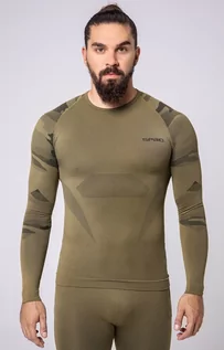 Koszulki sportowe męskie - SPAIO D/R TACTICAL koszulka męska, Kolor zielony, Rozmiar XL, Spaio - grafika 1