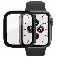 Akcesoria do smartwatchy - Apple Szkło ochronne PanzerGlass Full Protection na Watch 4/5/6/SE 40mm s rámečkem 3640) Czarne - miniaturka - grafika 1