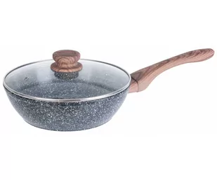 Kinghoff Lumarko Wok granitowy 24cm granit wood kh-1583 KH-1583 - Patelnie - miniaturka - grafika 2