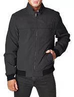 Kurtki męskie - Dockers Męska kurtka wiatrówka, Czarny, S - miniaturka - grafika 1