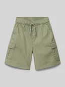 Spodnie i spodenki dla chłopców - Bermudy o luźnym kroju z mieszanki bawełny - miniaturka - grafika 1