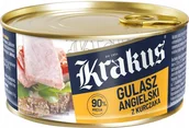 Pasztet i przetwory mięsne - Krakus Gulasz angielski z kurczaka 300 g - miniaturka - grafika 1