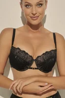Biustonosze - Koronkowy Biustonosz Push Up Luna - miniaturka - grafika 1