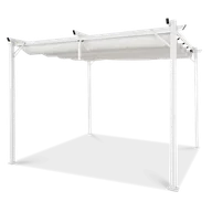 Kratki i pergole - Pergola na taras SPRINT 3x3 White - HARDMAISTER - miniaturka - grafika 1