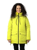 Kurtki damskie - Hannah Kurtka zimowa w kolorze jasnozielonym - miniaturka - grafika 1