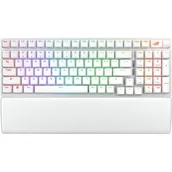 Klawiatury - ASUS ROG Strix Scope II 96 Wireless Biały 90MP037A-BKUA30 - miniaturka - grafika 1