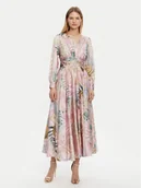 Sukienki - Guess Sukienka wieczorowa W5PK1U WD8G2 Kolorowy Regular Fit - miniaturka - grafika 1