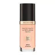 Podkłady do twarzy - Max Factor Facefinity All Day Flawless 3 in 1 Foundation 30 Porcelain - miniaturka - grafika 1