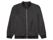 Kurtki i płaszcze dla dziewczynek - pepperts!® Kurtka bomberka młodzieżowa (134, Czarny) - miniaturka - grafika 1