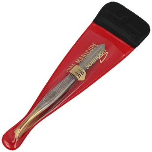 Penseta Filax Solingen Skośna / Slant, Złocona 95mm (207G SL 3 3/4) - Akcesoria do paznokci - miniaturka - grafika 1