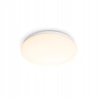 Lampy sufitowe - Plafon Led Lampa Sufitowa Natynkowa Moire 6W 2700K 22cm Biały Philips - miniaturka - grafika 1
