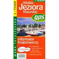Atlasy i mapy - Demart Wielkie jeziora mazurskie mapa 1:75 000 - Wysyłka od 3,99 - miniaturka - grafika 1