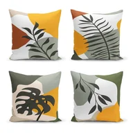 Poszewki na poduszki - Poszewki na poduszki zestaw 4 szt. 43x43 cm – Minimalist Cushion Covers - miniaturka - grafika 1