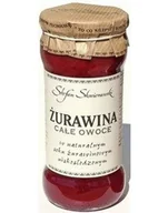 Owoce w puszkach i słoikach - Stefan Skwierawski Żurawina Całe Owoce w Soku Naturalnym 360g - miniaturka - grafika 1