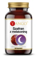 Układ nerwowy - Yango Szafran z melatoniną - suplement diety 90 kaps. - miniaturka - grafika 1