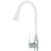 Baterie kuchenne - LIVENO Bateria zlewozmywakowa Laguna biała - miniaturka - grafika 1